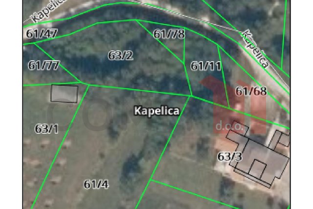 Land, 601 m2, For Sale, Labin - Kapelica